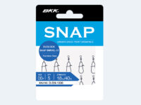 Snap swivels packaging: BKK SNAP Duolock, stainless steel, size 00, qty 5, strength 18 kg/40 lb, SKU D-SN-1030.